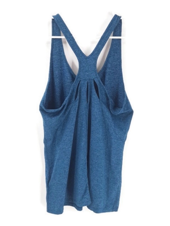 Patagonia Tops - Patagonia Blue Pleated Racerback Tank